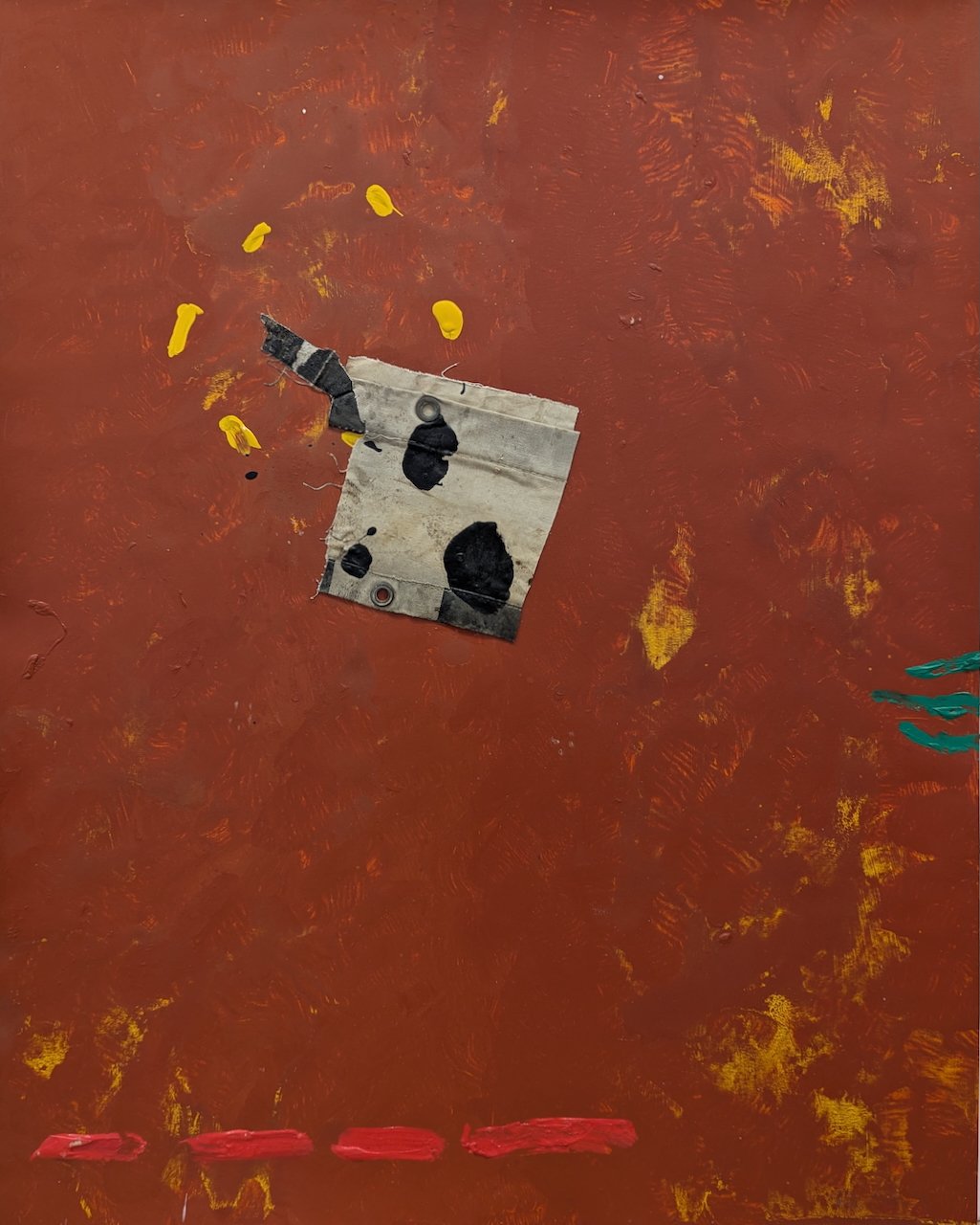 Untitled (#173) 40.5 x 32 Acrylic on Paper 1998