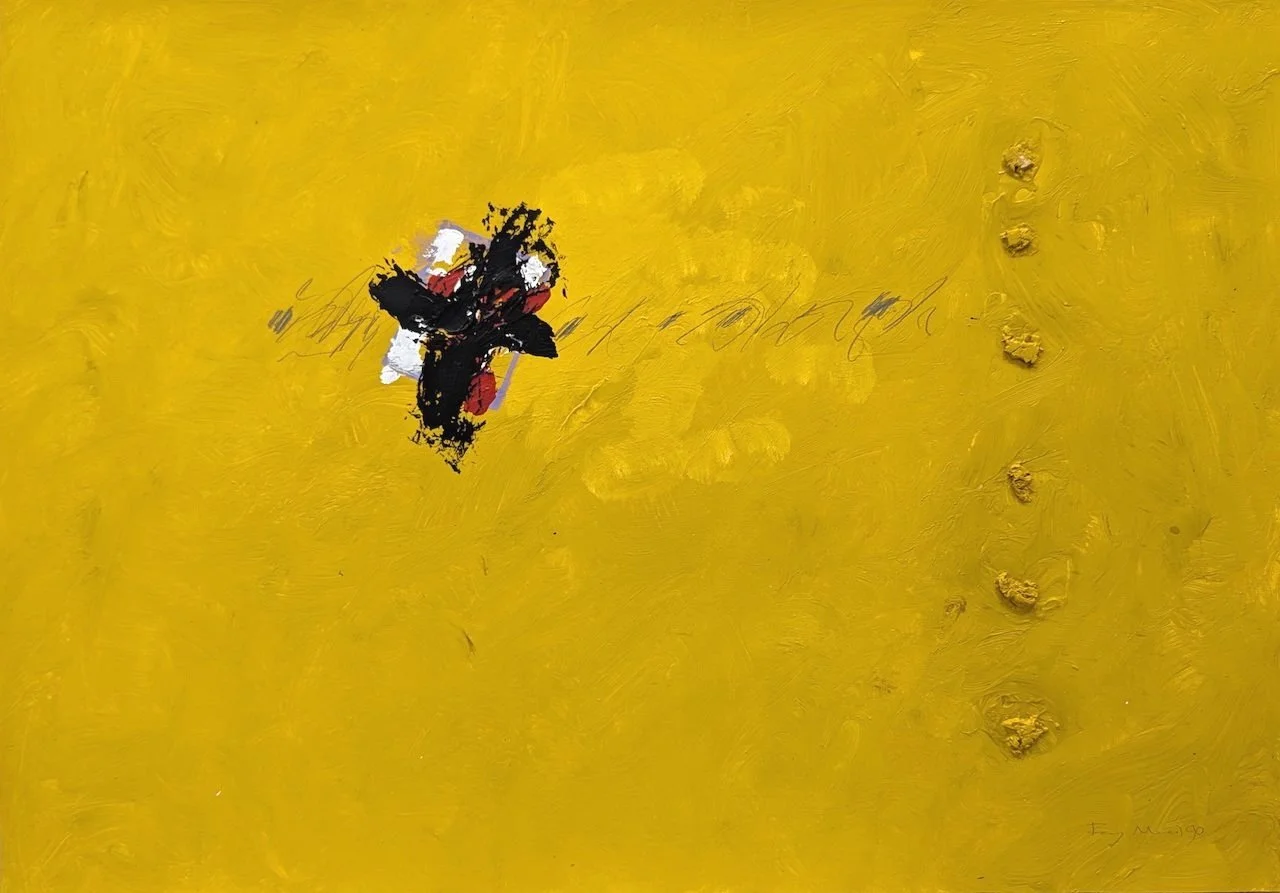 Untitled	 27.5 x 39.25	 Acrylic on Paper 1990