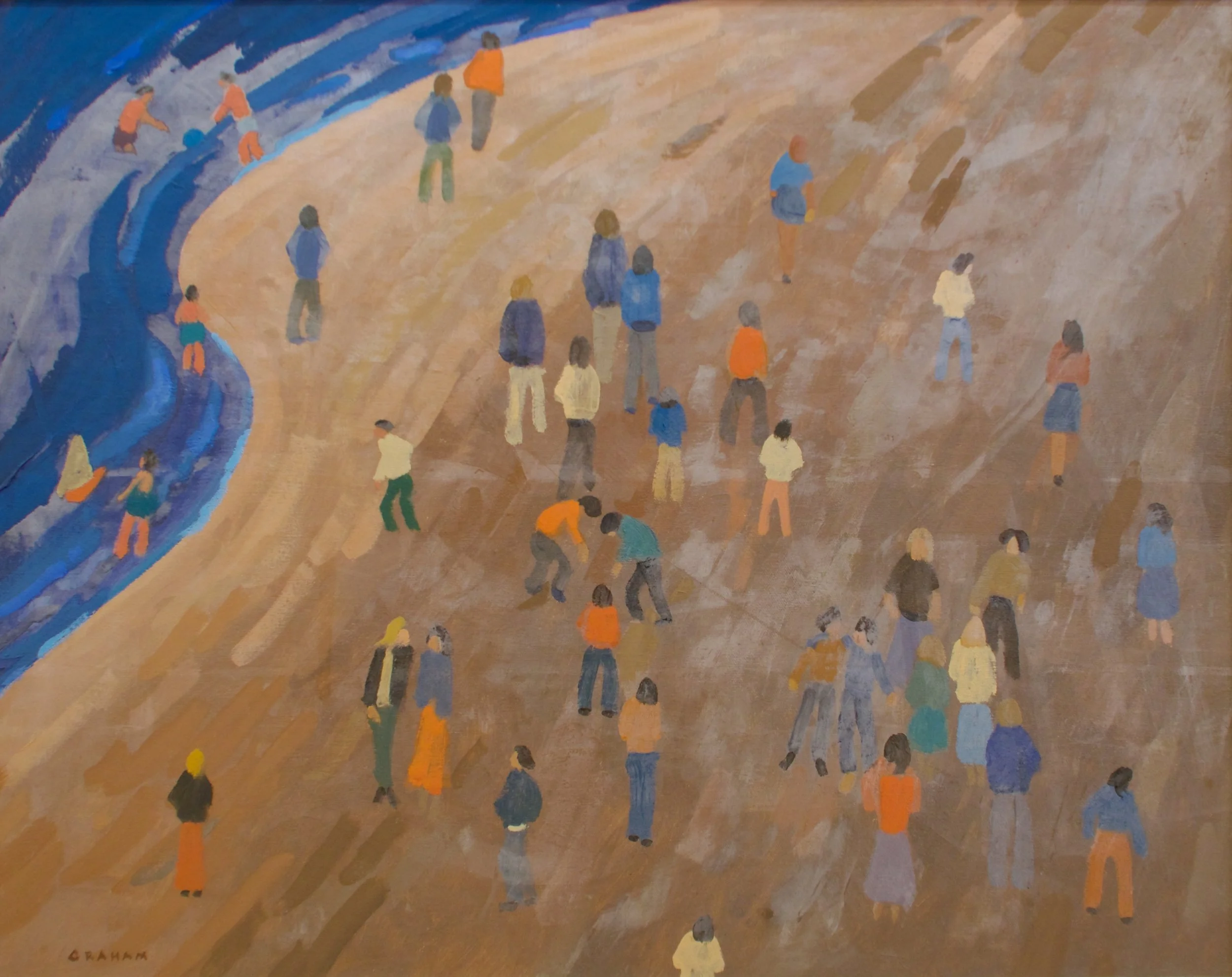 School is Out 28 x 22 Oil on Canvas $ 3000