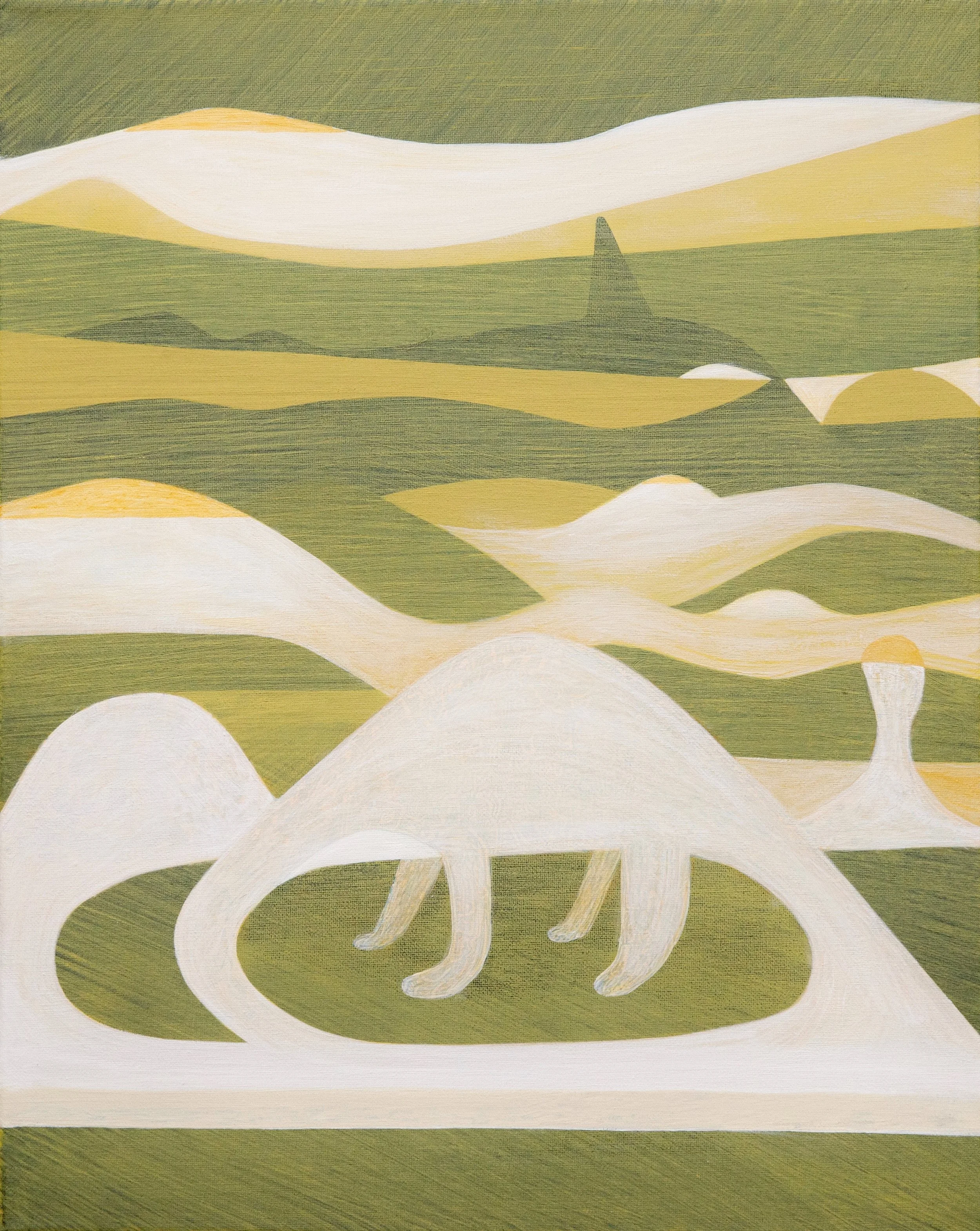Knows to the Ground 20 × 16 Acrylic on Canvas $2150