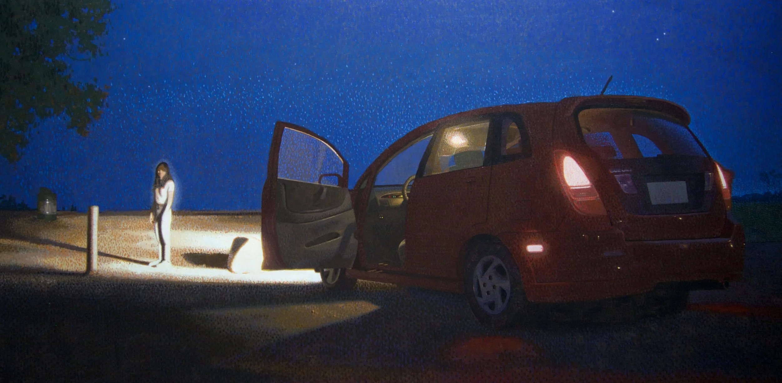 Before the Beach 24 × 48 Acrylic on Canvas $ 2850