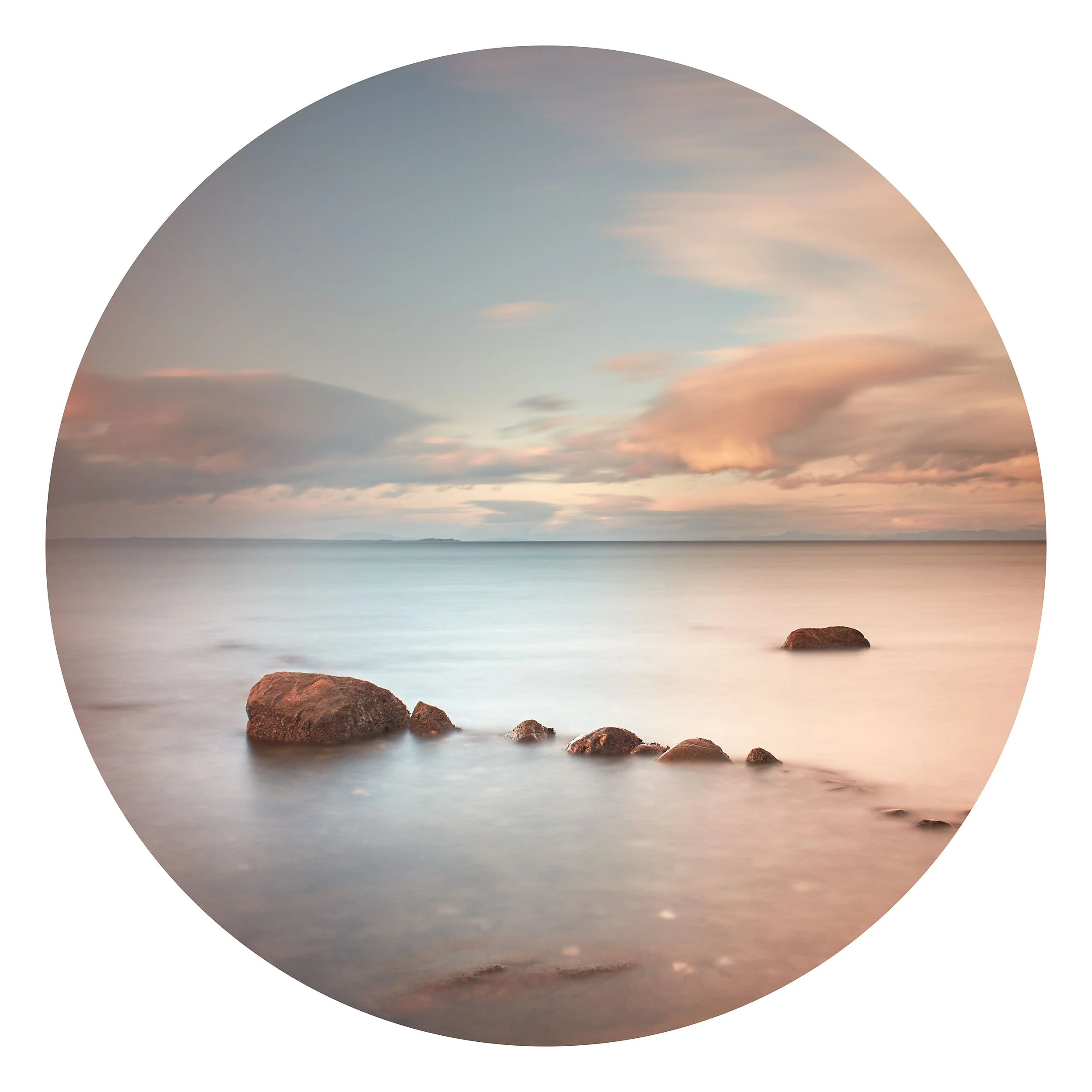 Evening on the Salish Sea 22 x 22 Digital Photograph Edition 1/10 $ 1950