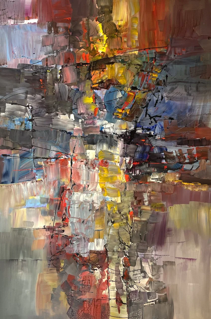 Joseph Haydn, Die Schopfung, Version II 48 × 72 Acrylic on Canvas $ 7500