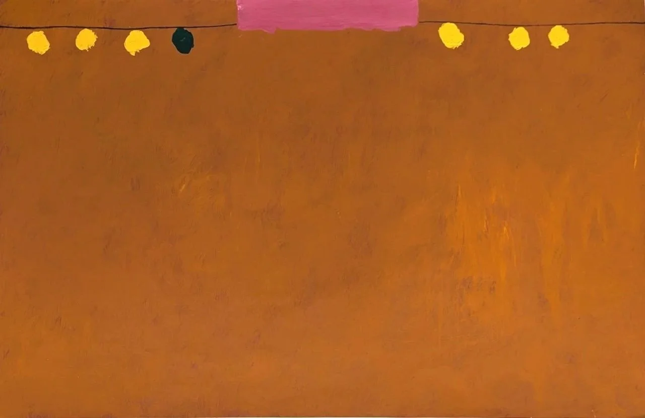 Untitled (#78) 26 x 40 Acrylic on Paper N.D.