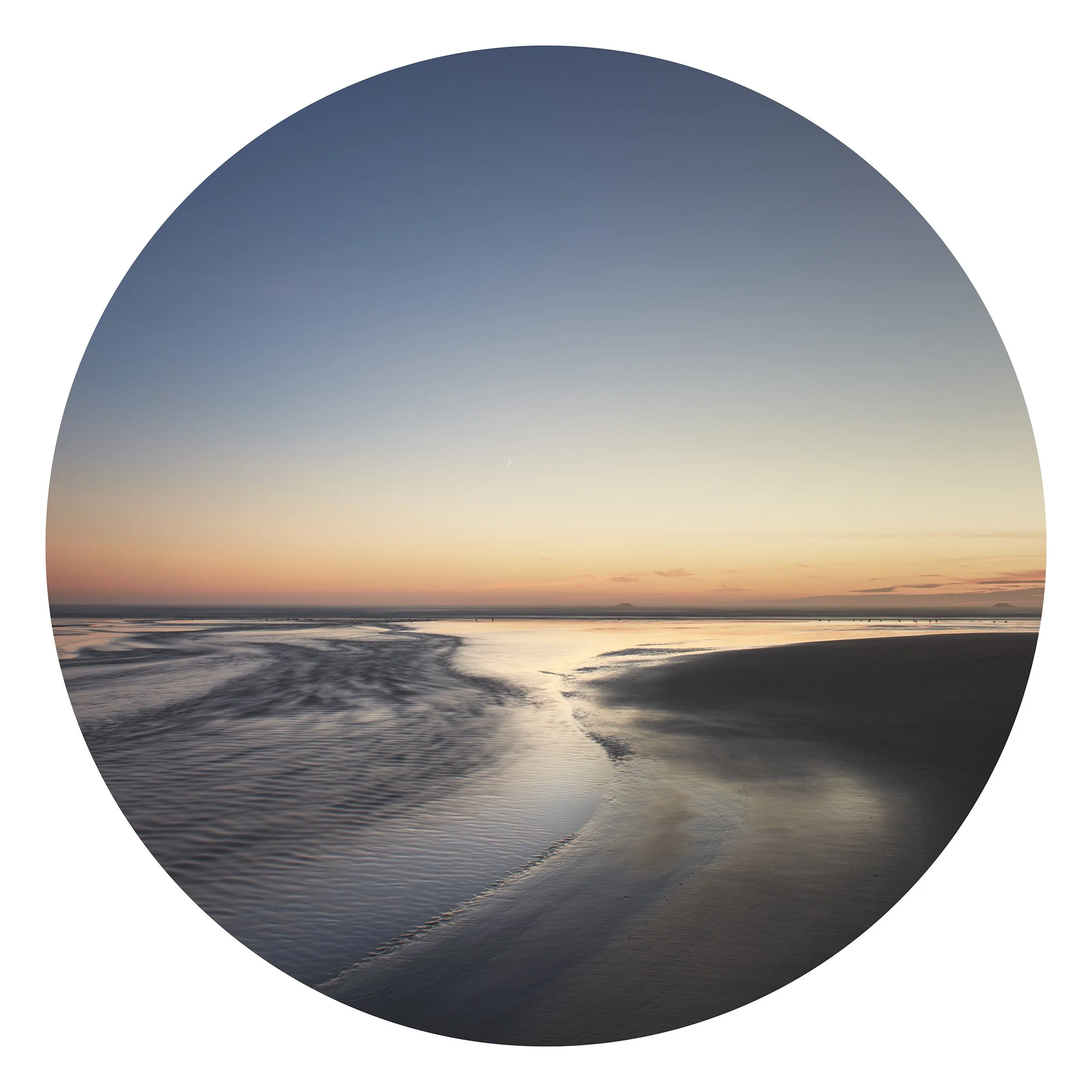 Streaming Sundown 33 × 33 Digital Photograph Edition 1/10 $ 3350
