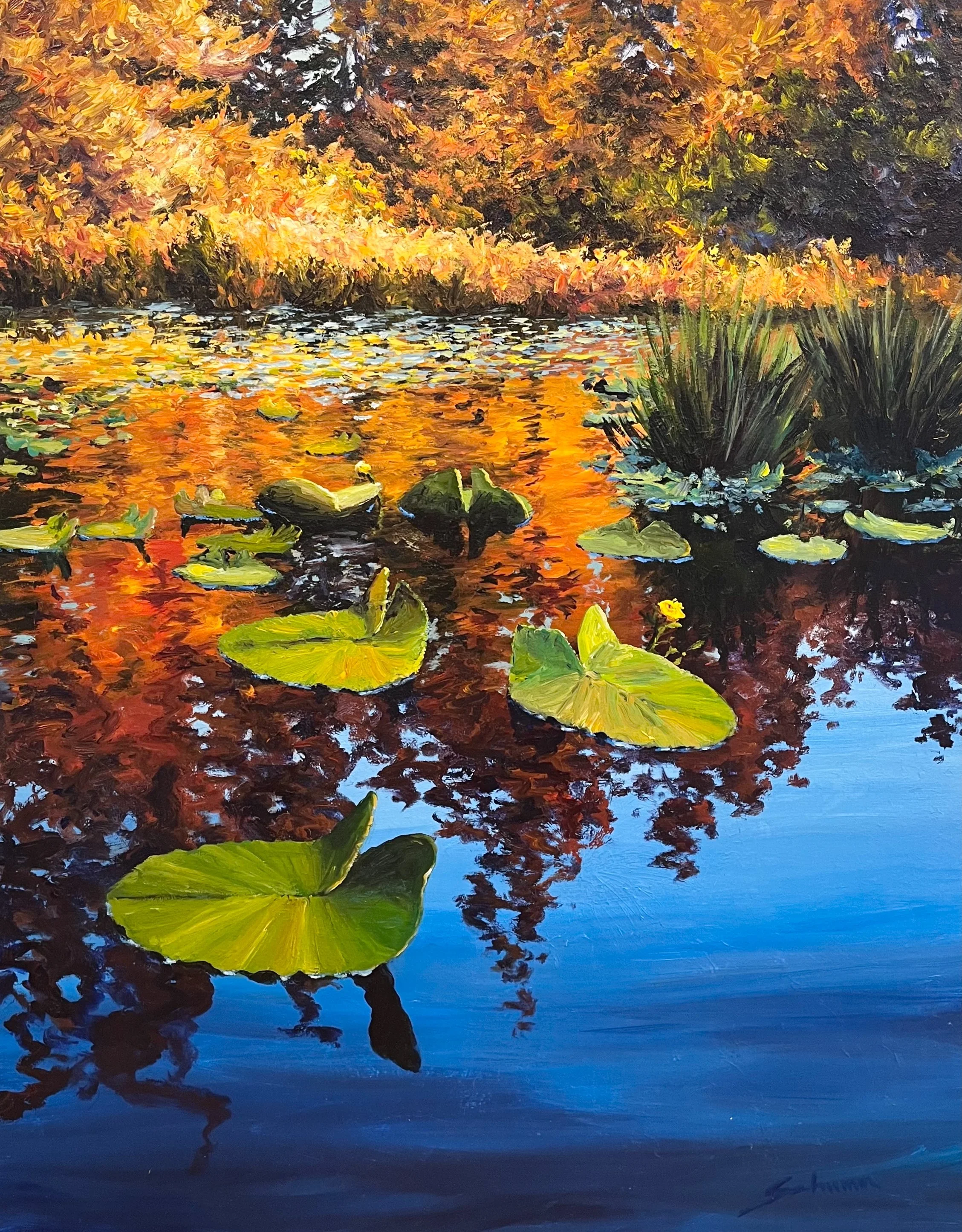 Deep Blue 60 × 48 Acrylic on Canvas $ 11,000