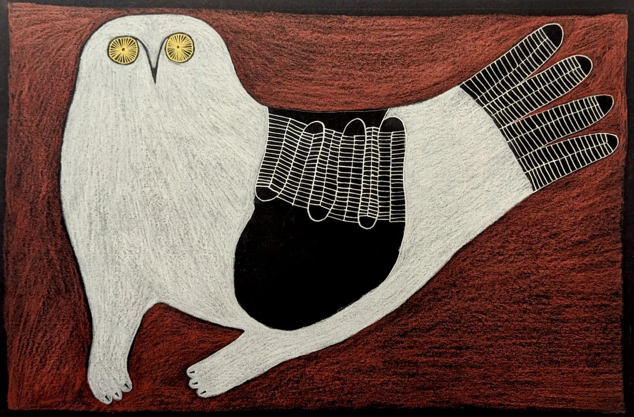  What? 11.75 x 18 Coloured Pencil, Ink #151-1693 $ 1400 