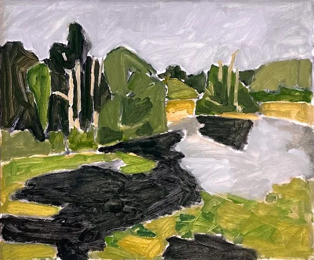  Large Pond, Thistlestone Farm 15 x 18 Oil on Panel $ 2075 