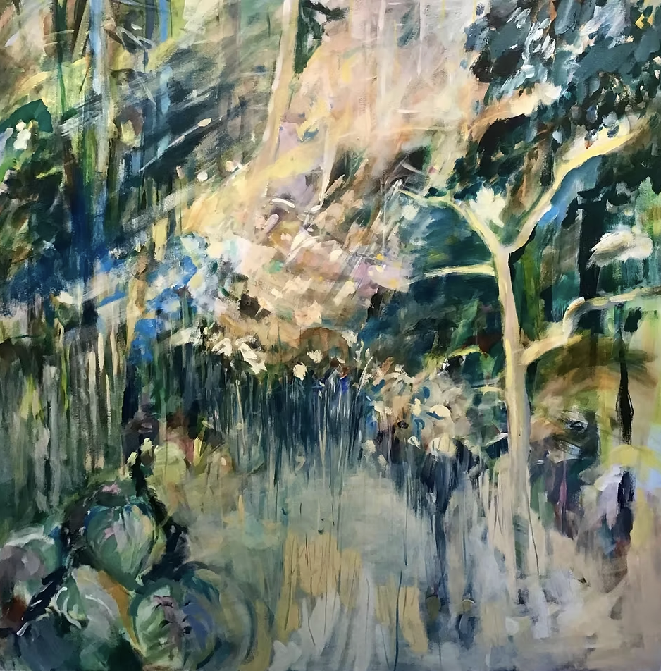  Can’t See the Wood for the Trees No. 4 54 × 54 Acrylic on Canvas $ 8000 