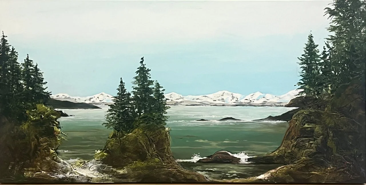  A Perfect Day 24 x 48 Acrylic on Canvas  $ 5400 