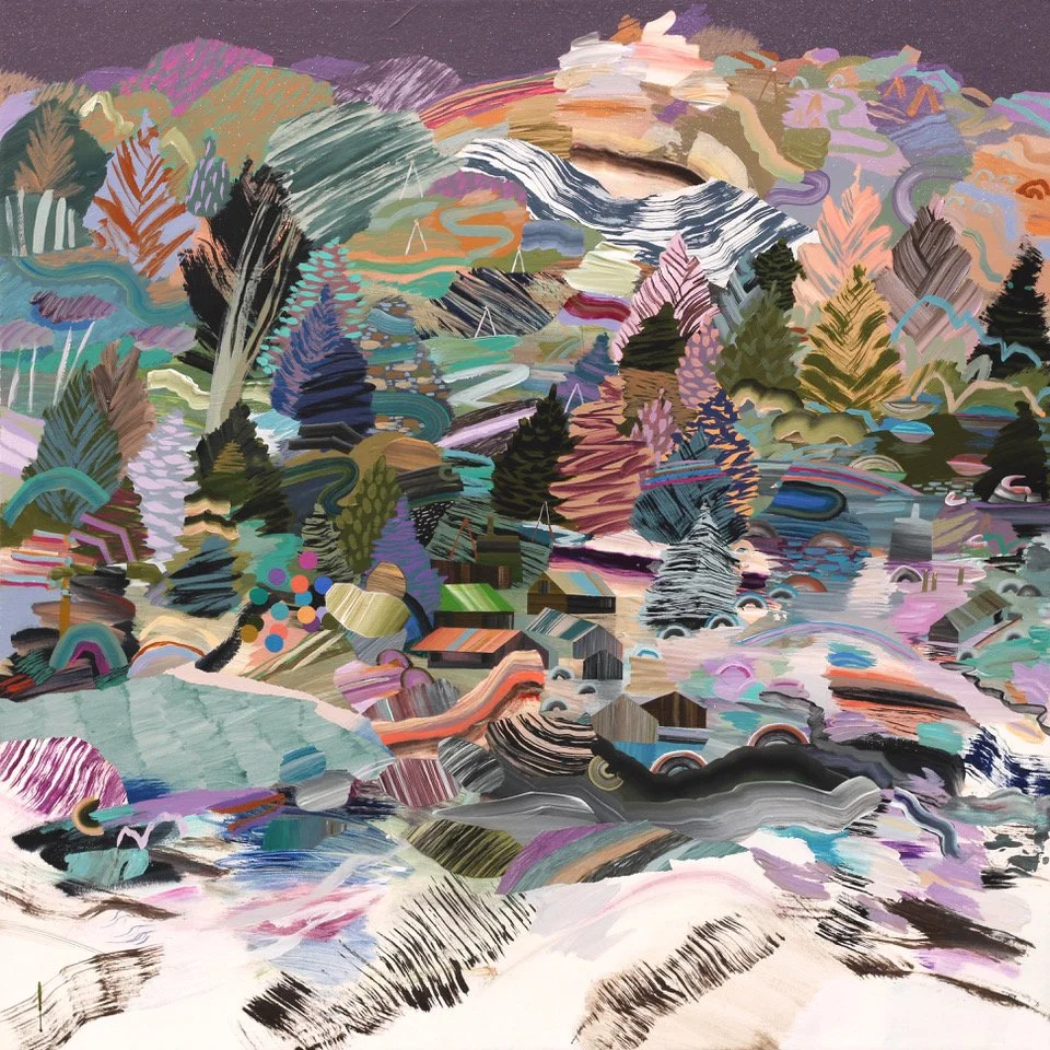  Sending Word 36 × 36 Acrylic on Canvas $ 4575 