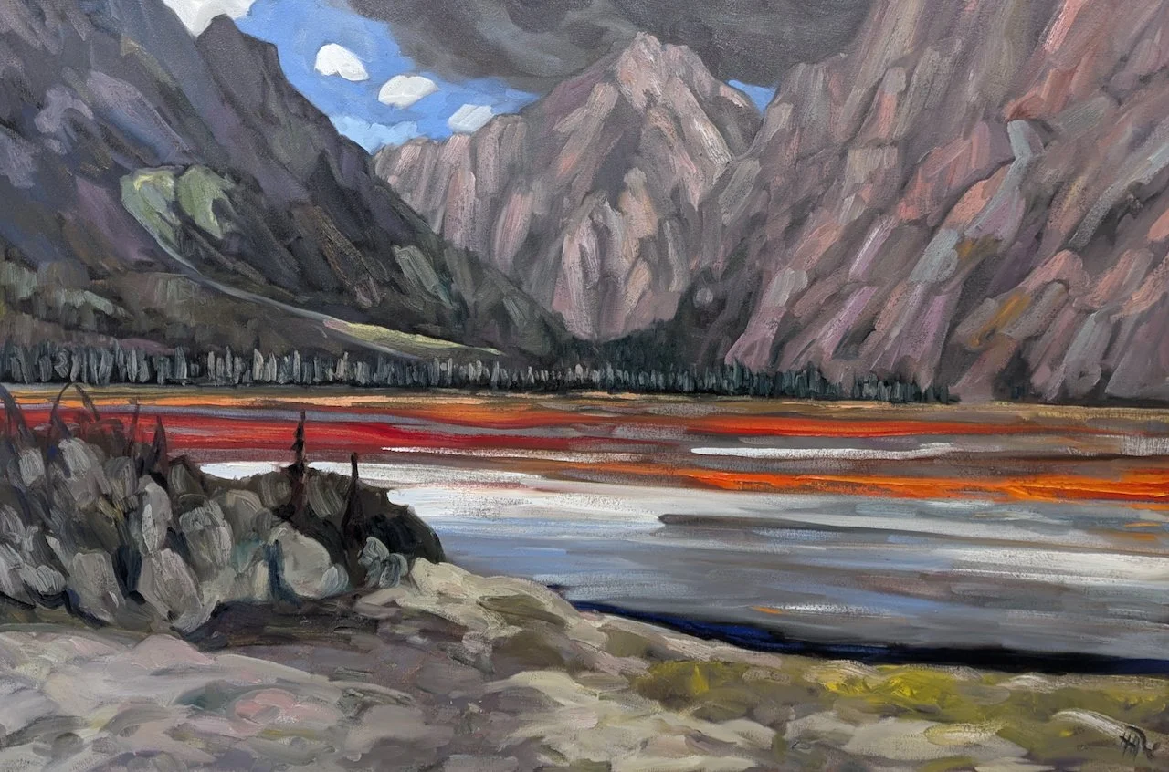  Kluane 40 x 60 Oil on Canvas $ 9000 