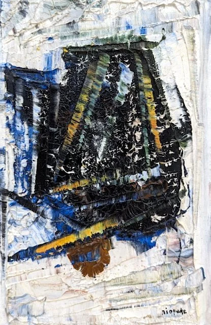  Pointe de Rocher 13 x 8 5/8 Oil on Canvas 1974 
