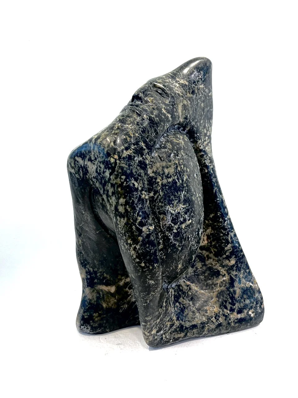  Now that I have a House am I Less of an Inuk 13 x 7 x 5.5 Serpentine $ 950 