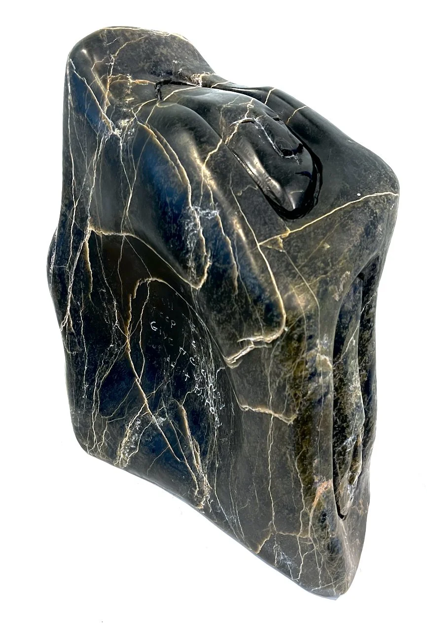  Sell Me, Keep Me, Give Me Away, But Don't Throw Me Away 13.5 x 13 x 7.5 Serpentine $ 3500 