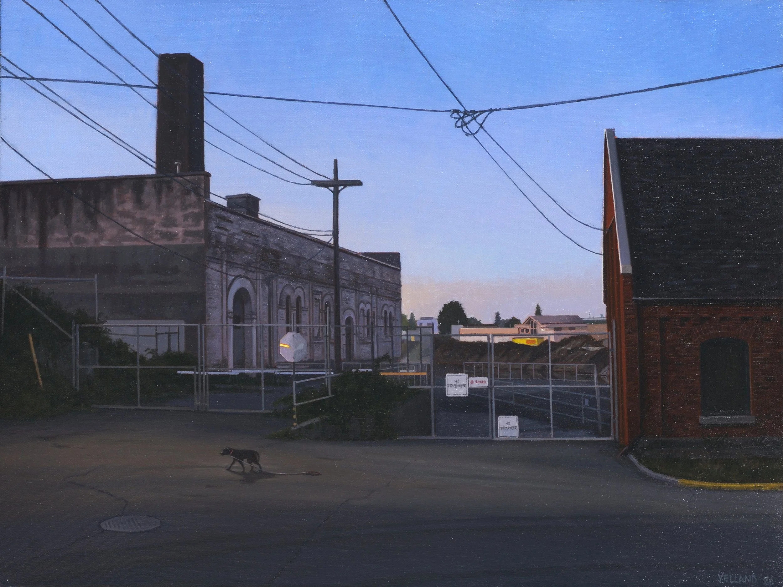  Powerhouse 18 × 24 Oil on Canvas SOLD 