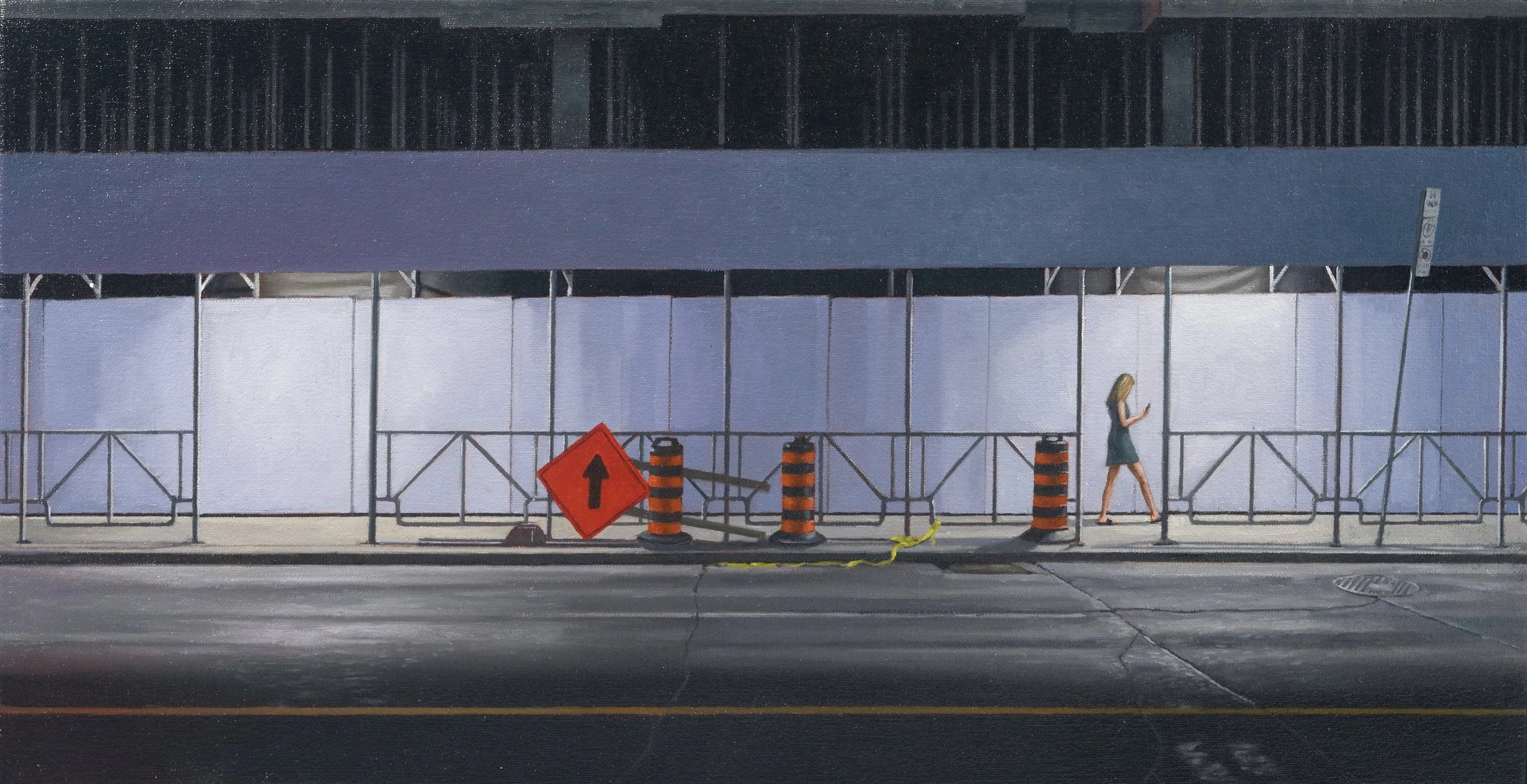  You’re Breaking Up 12 × 24 Oil on Canvas $ 5500 
