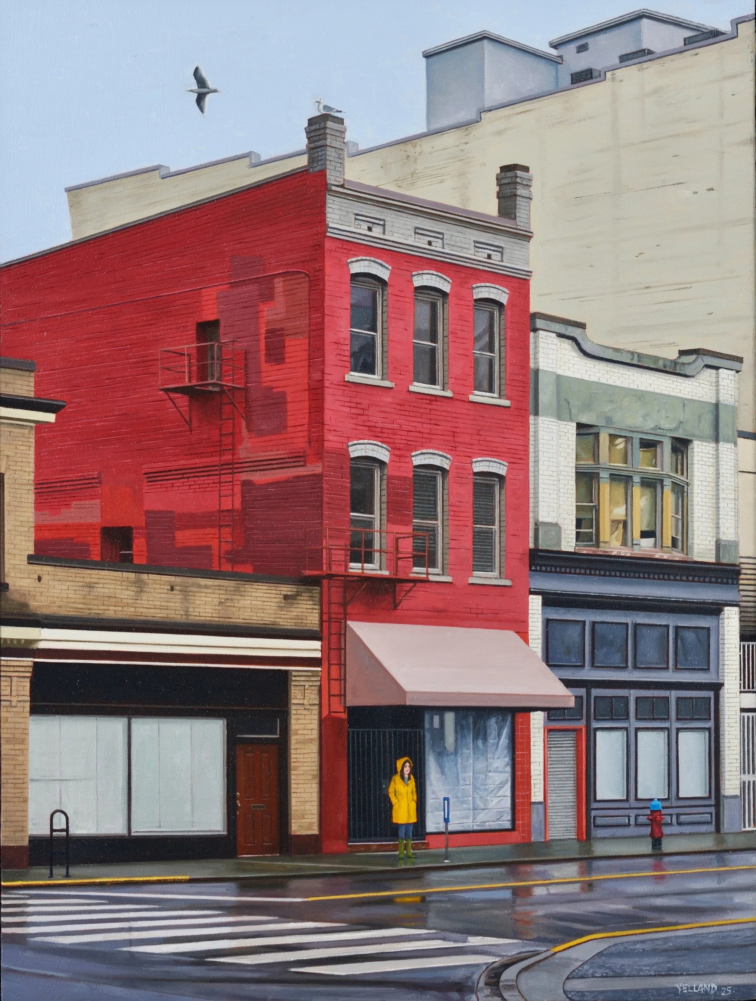  Just Spitting 24 × 18 Oil on Canvas SOLD 