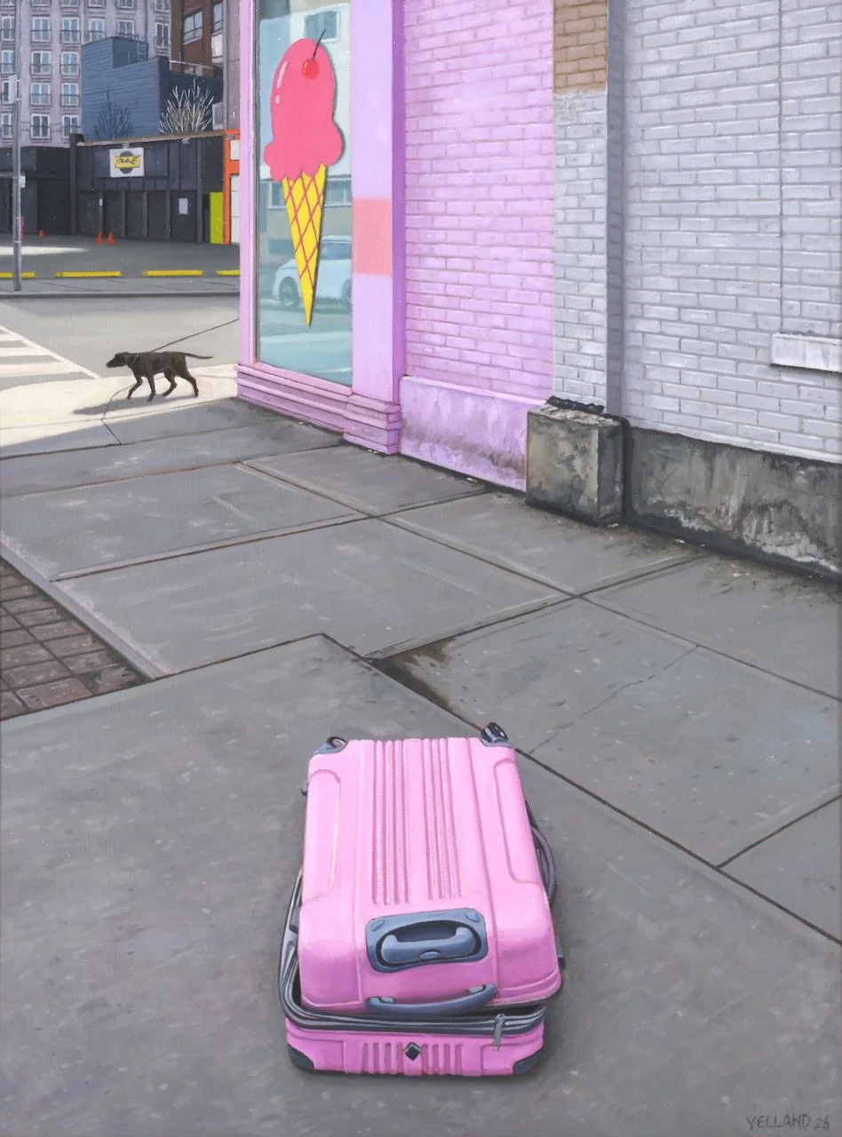  Baggage 24 × 18 Oil on Canvas SOLD 