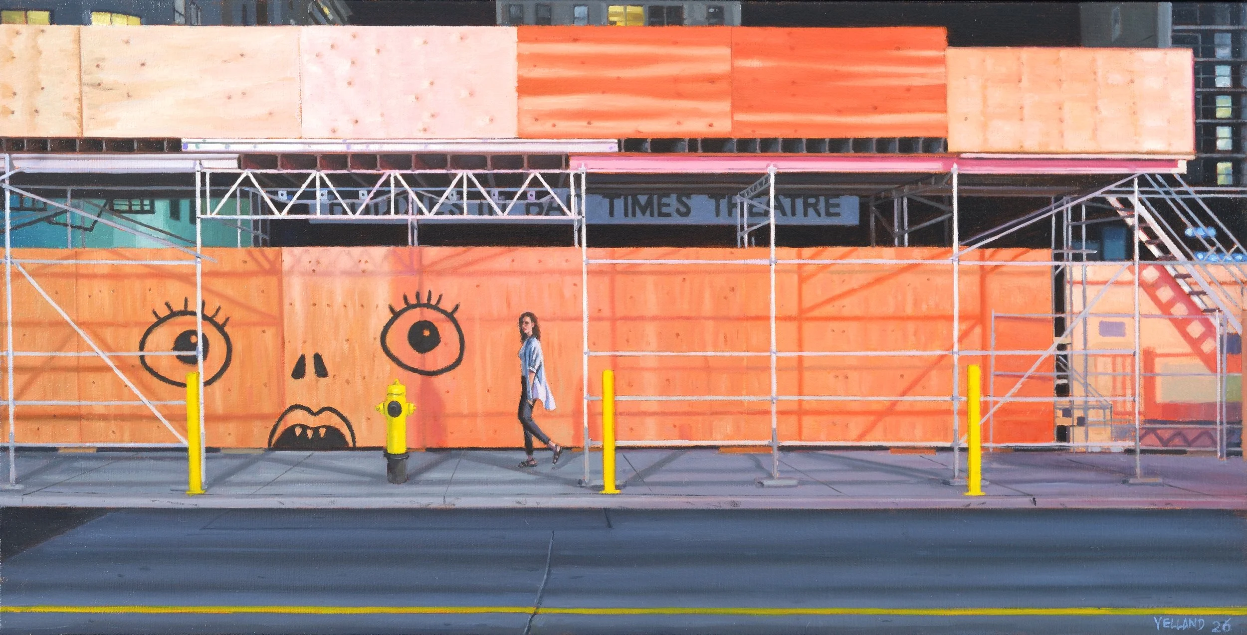  Can I Get a Witness 12 x 24  Oil on Canvas SOLD 
