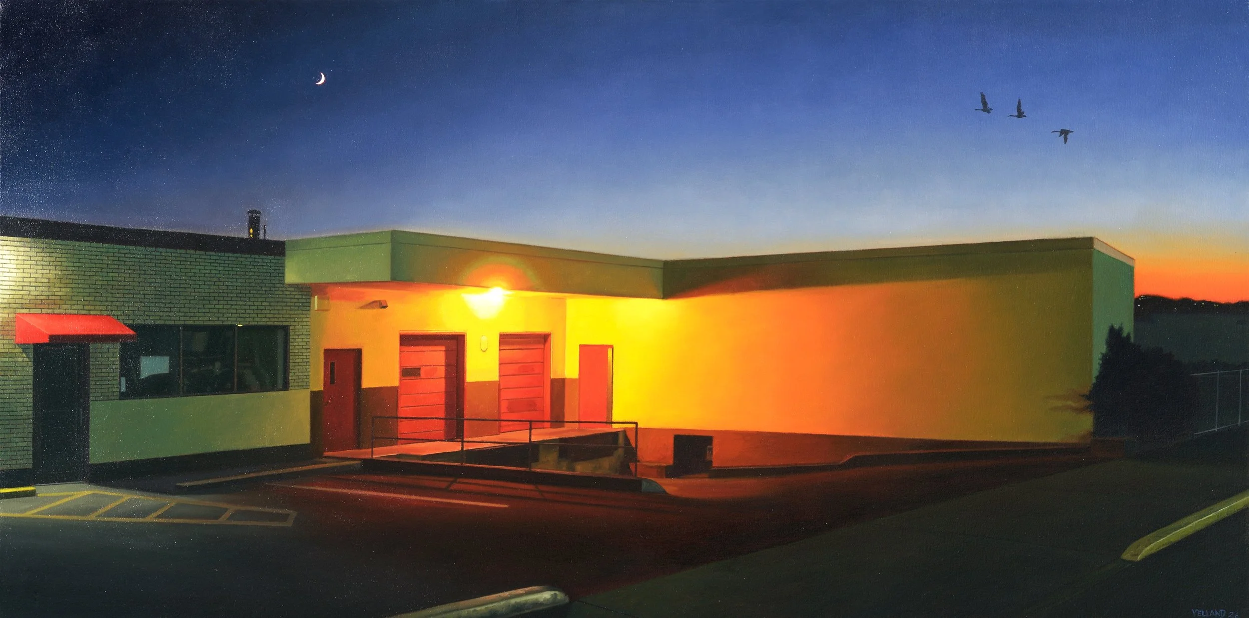 Work Trip 24 x 48  Oil on Canvas SOLD 