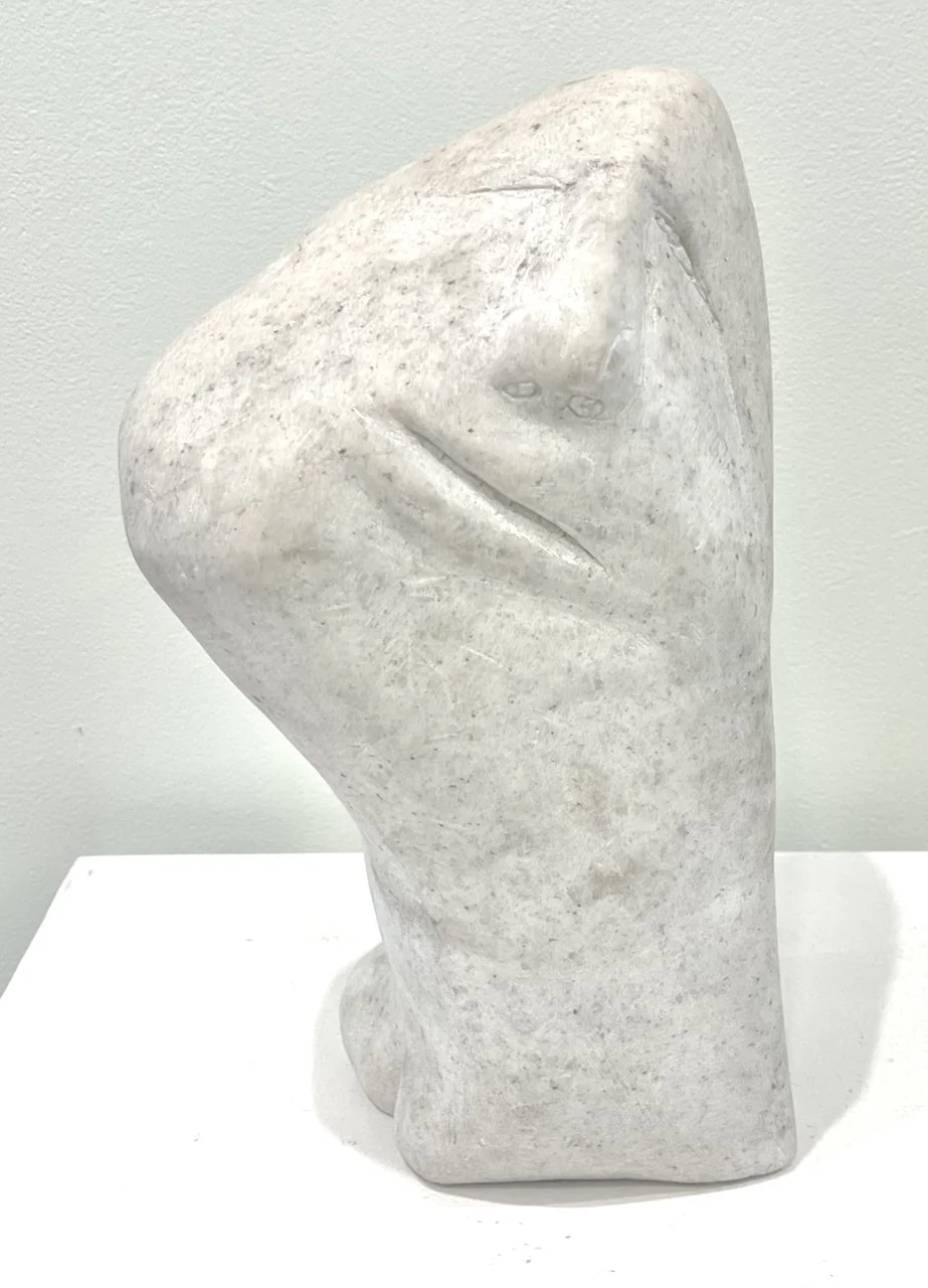  I Have Days When it Looks Like I Did Not Achieve Anything 15 x 9 x 6 Marble $ 1750 