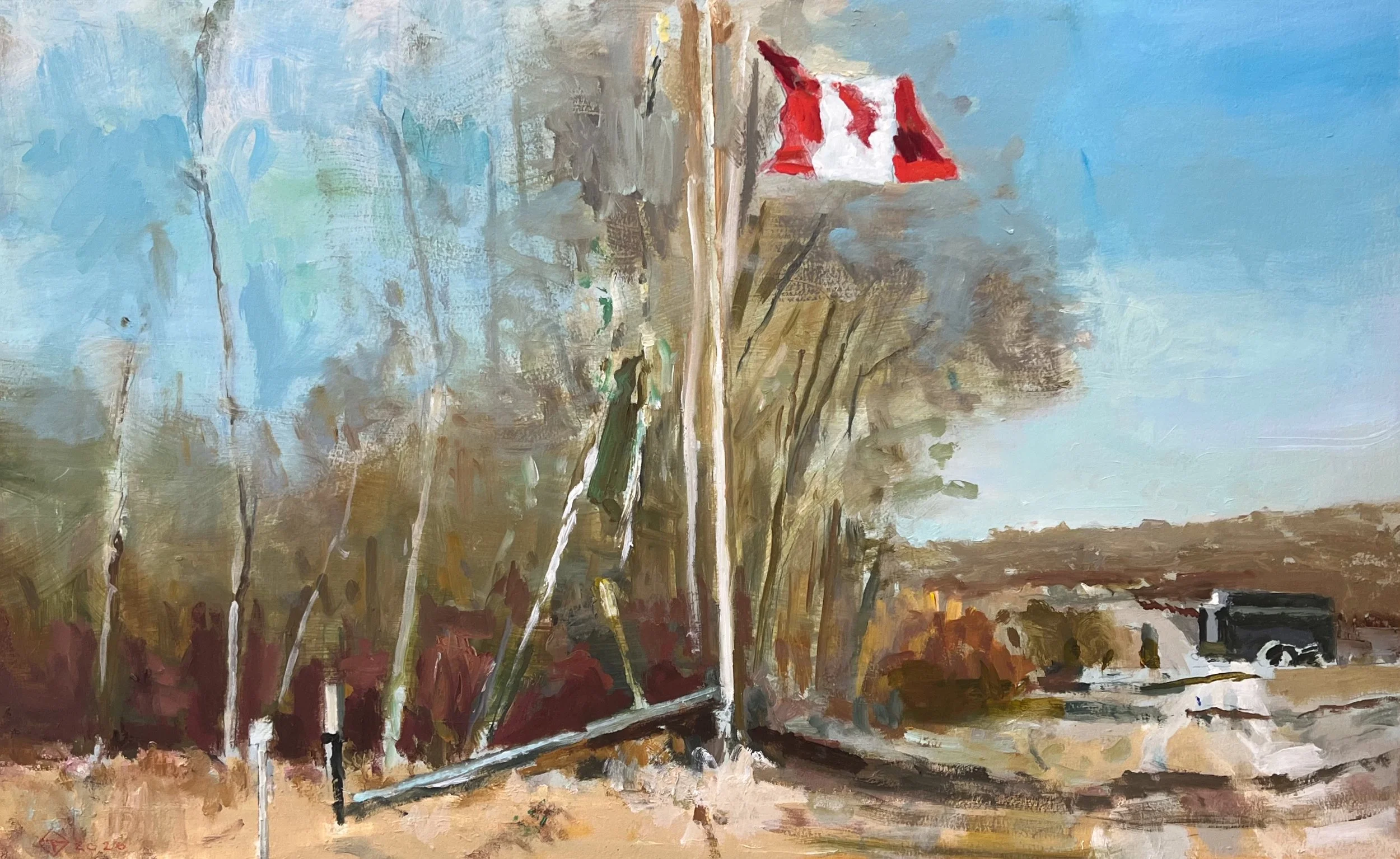 Terry Fenton	 Birthday Present 		 18.5 x 30  Oil on Board $ 2900																		 