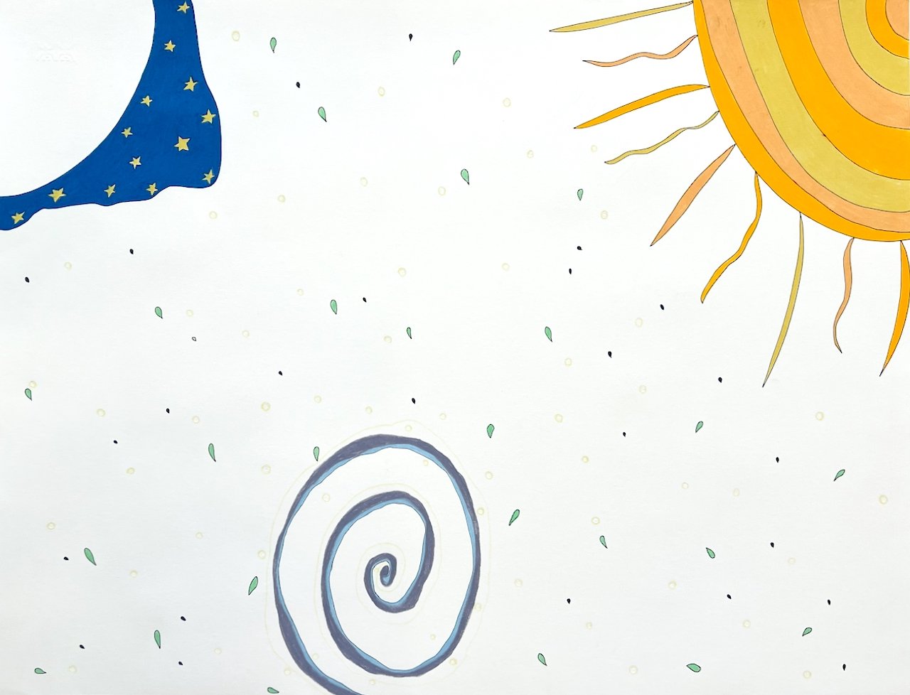  Climate Change 23 × 30 Coloured Pencil, Ink #219-0498 $ 2475 