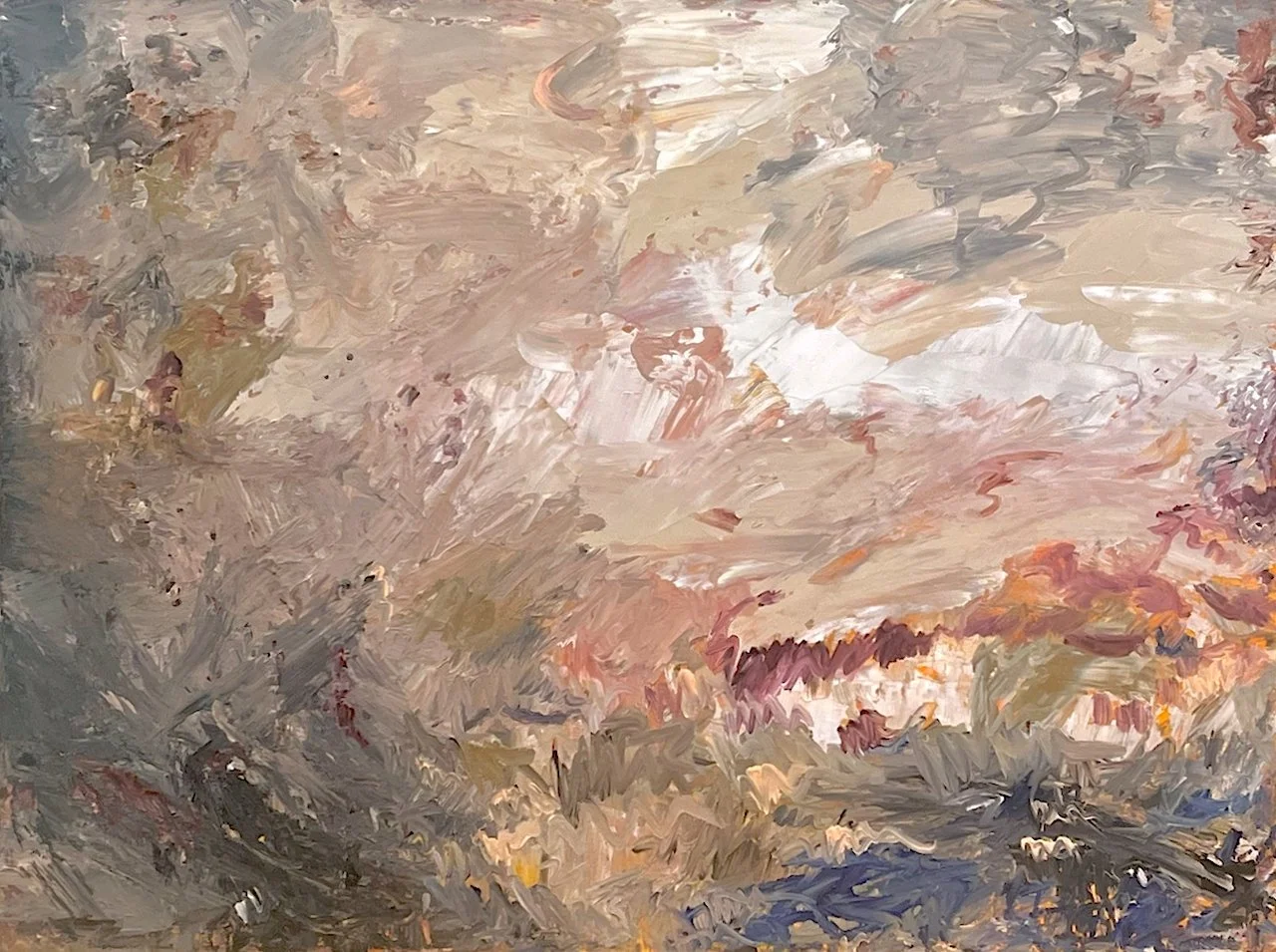  April Ponsford Evening Light 36 × 48 Acrylic on Canvas $ 4950 