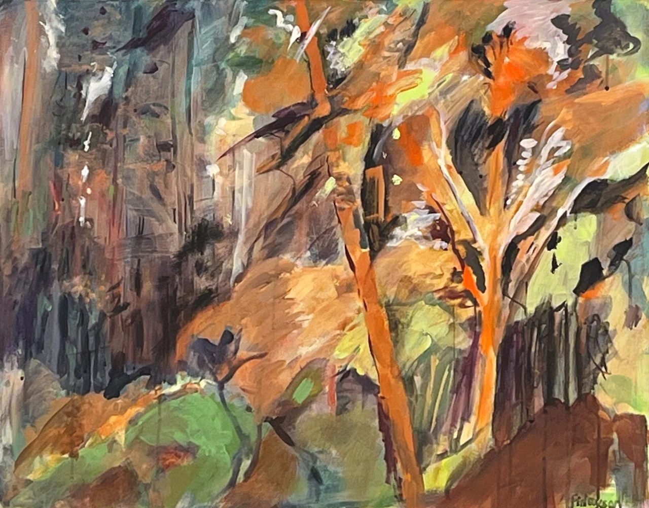  Mount Tolmie 24 x 30  Acrylic on Canvas $ 4250 