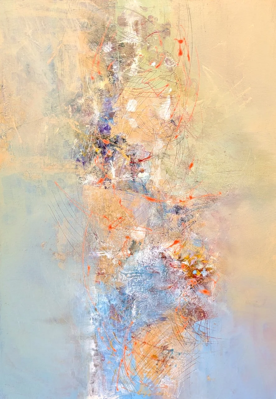  G. F. Handel, Ode 28 x 20  Acrylic on Canvas SOLD 