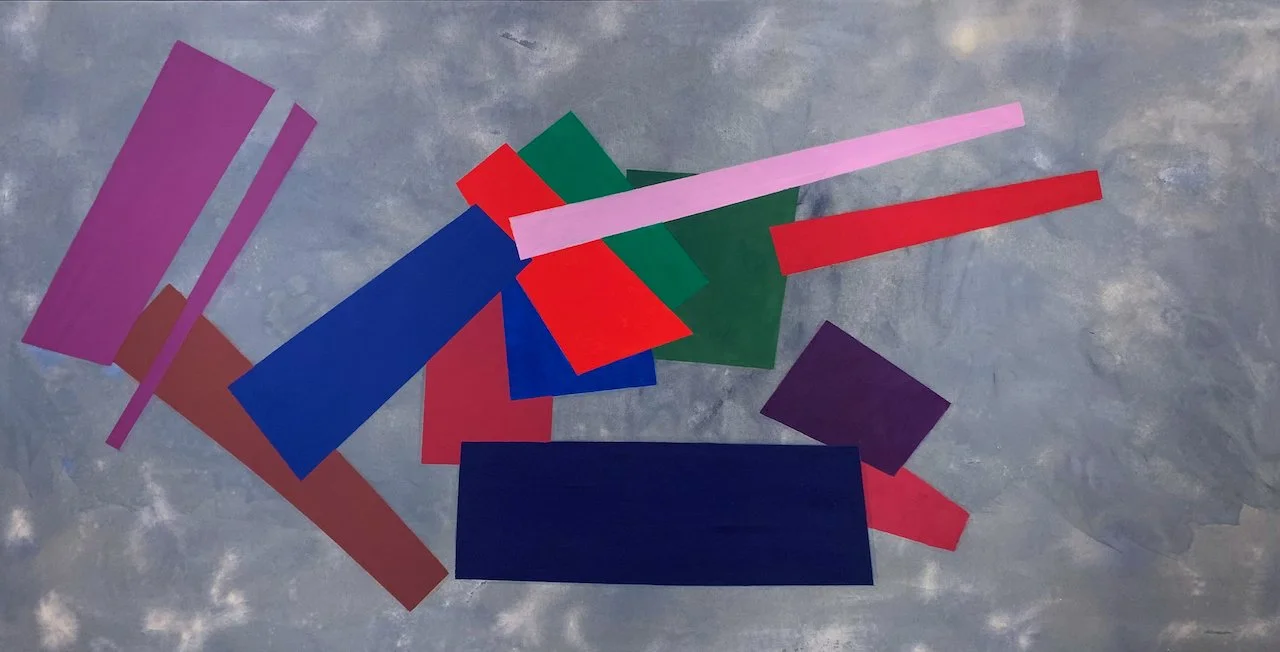  AC 92-020		 58 x 113	 Acrylic on Canvas 1992 