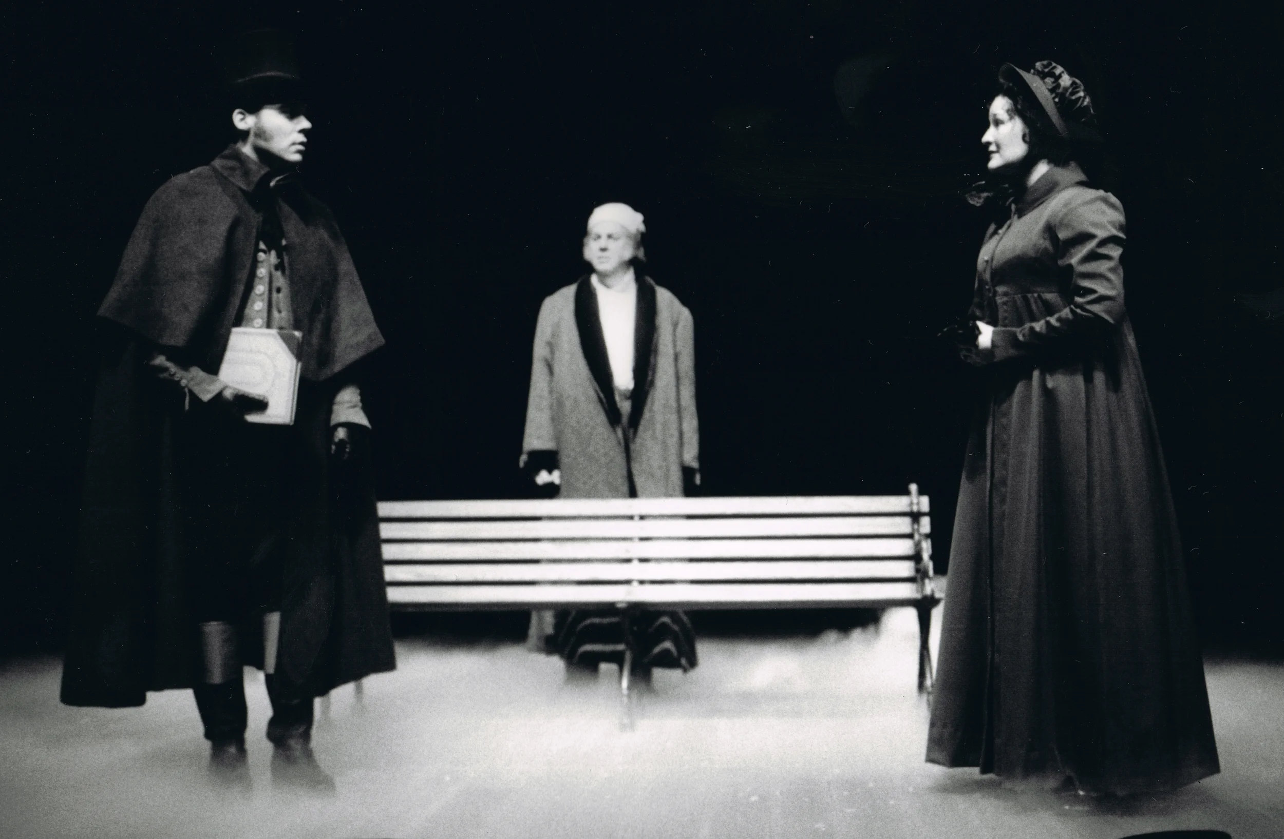 "Young Scrooge" in A CHRISTMAS CAROL with Bill Brown and Barbara Zahora