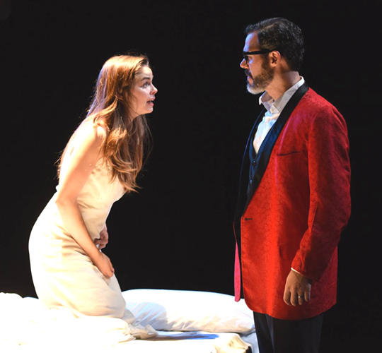 "Capulet" in ROMEO & JULIET, with Emiley Kiser Photo by Shawn May