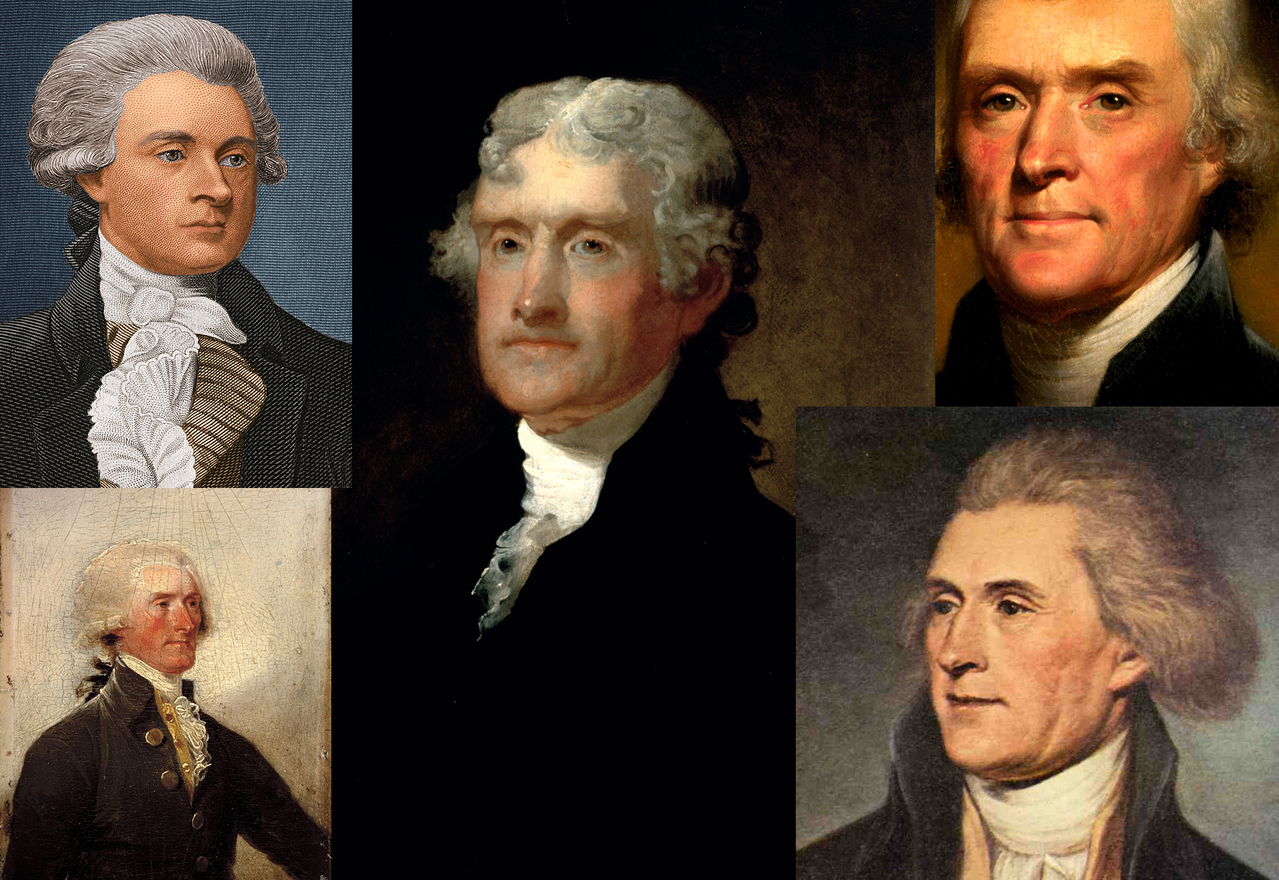 The many faces of Thomas Jefferson