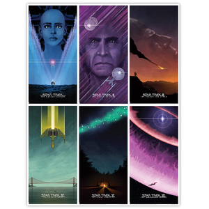Quotable Star Trek Movies Movie Poster Acetate Chase Card Set