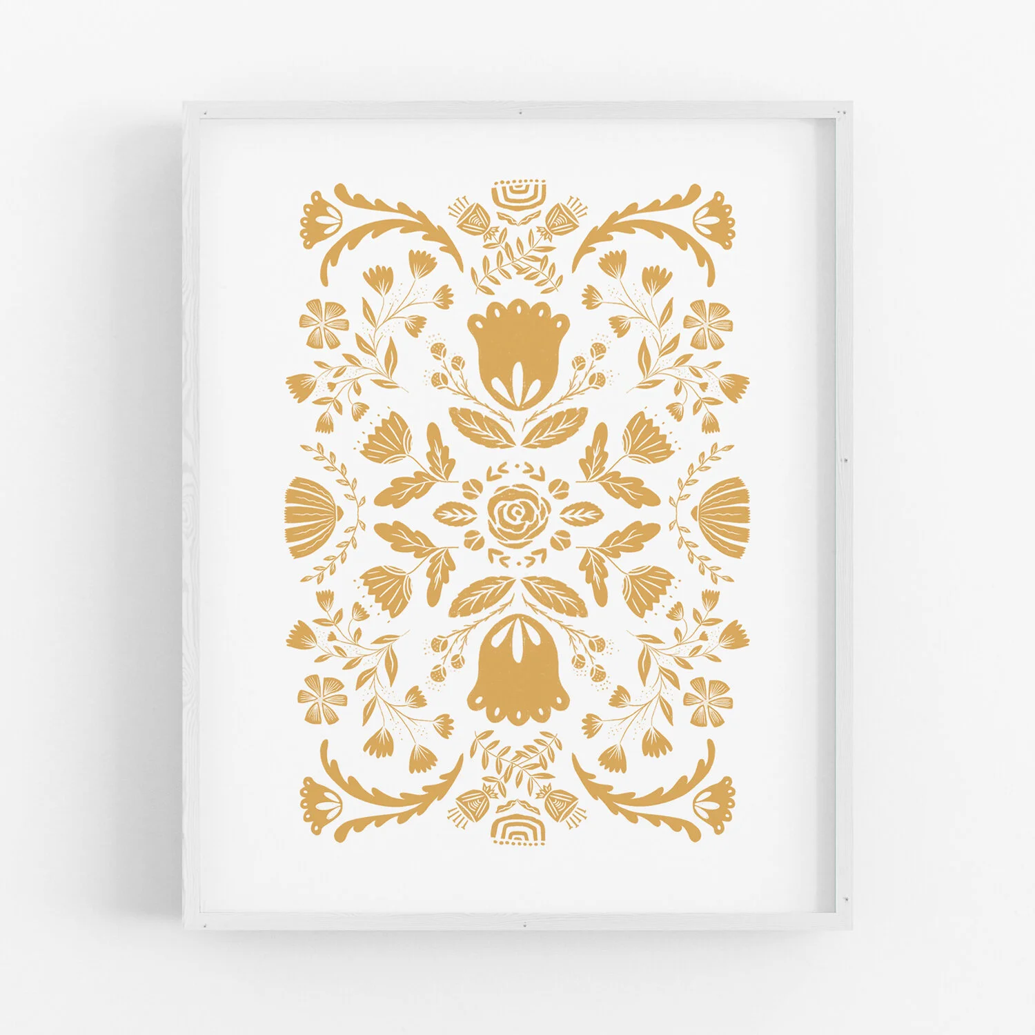 Gold Blanket Art Print