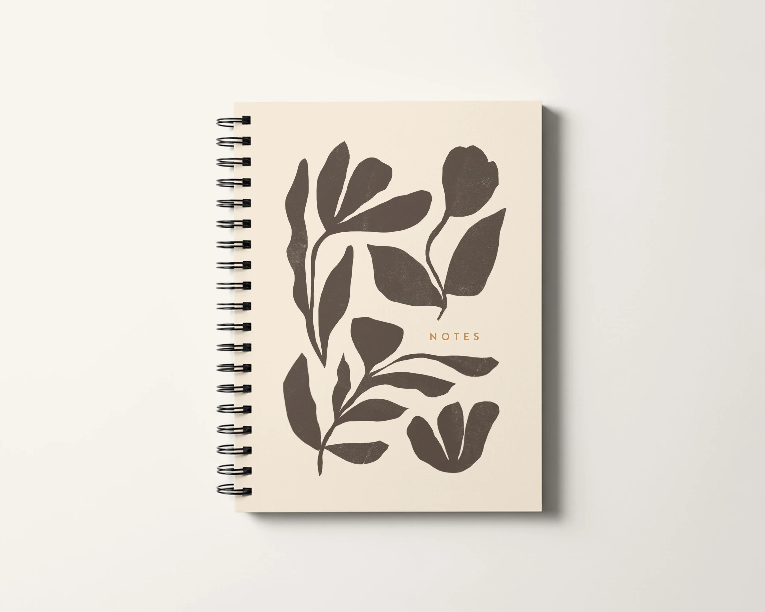 Floral Notes Notebook