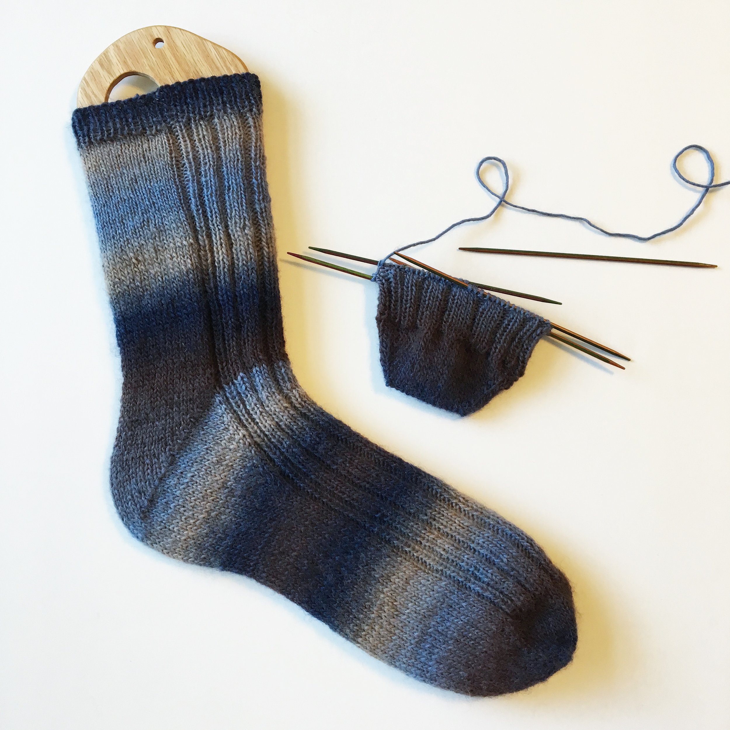Free Knitting Pattern Dad Joke Socks The Black Squirrel