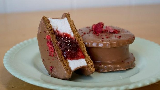 'Calamity Jane' biscuit from Beatrix , North Melbourne. IMAGE: Jesse Marlow