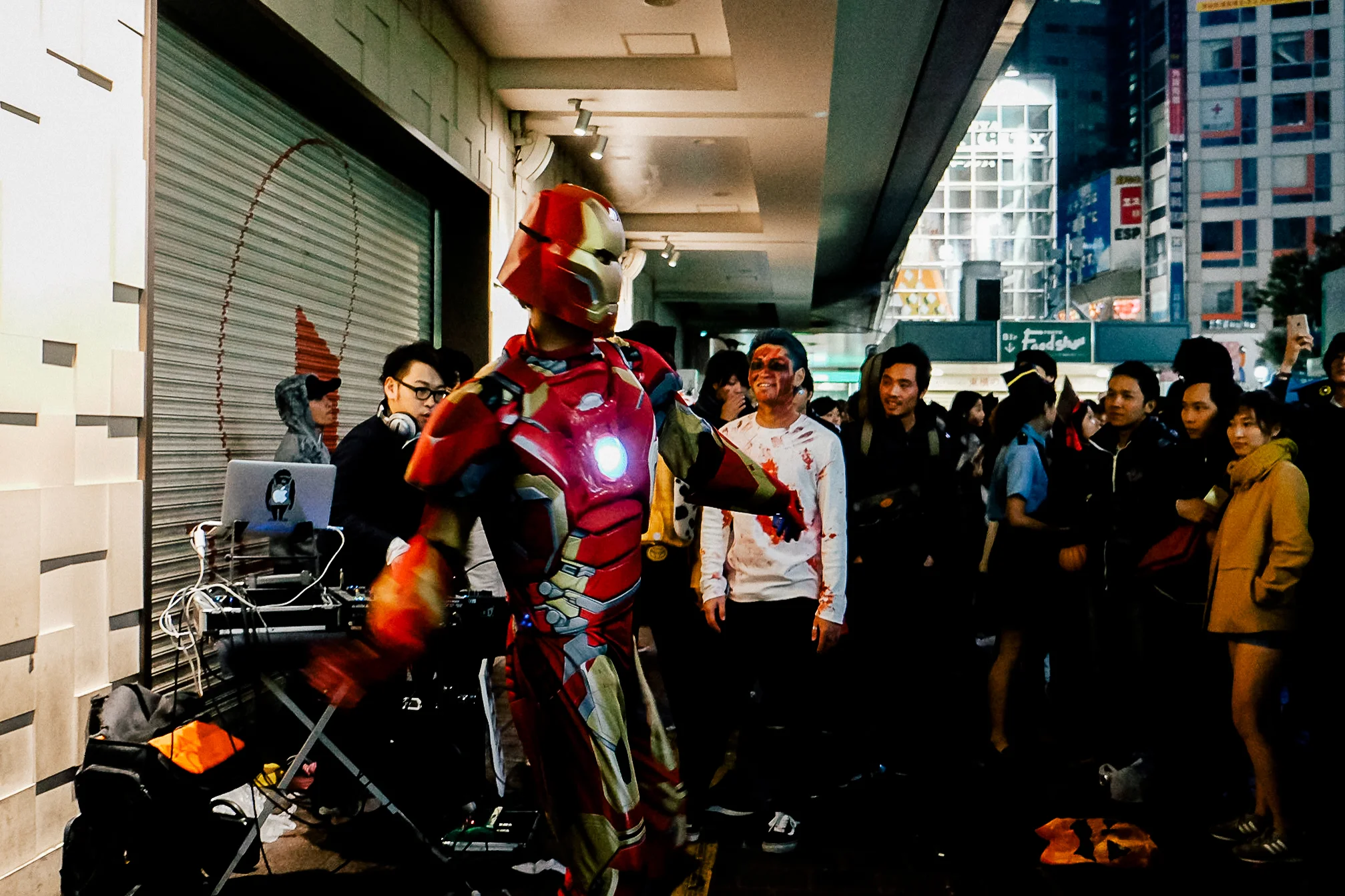 Ironman breaking it down.