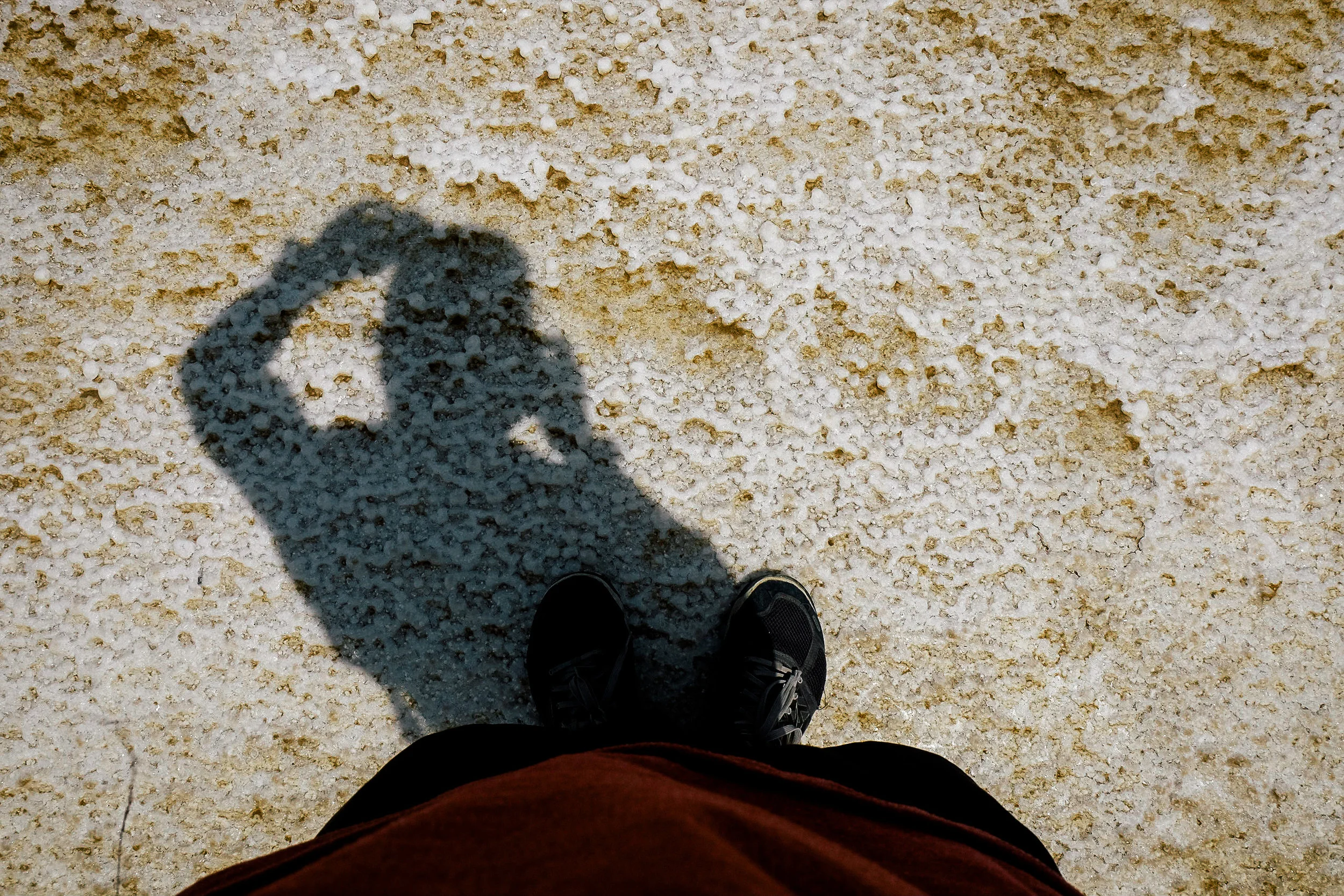 The salt plains enroute to Cabo del la Vela.