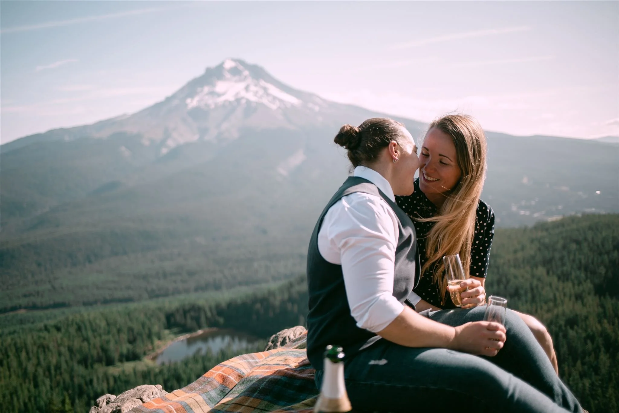 Mount Hood Adventure Engagement
