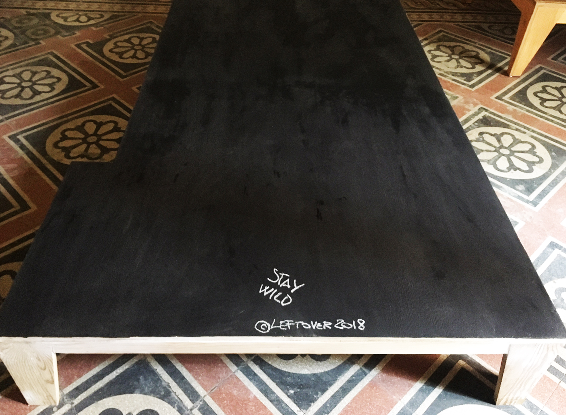 LEFTOVER STAUWILD BLACKBOARD TABLE   2018.jpg