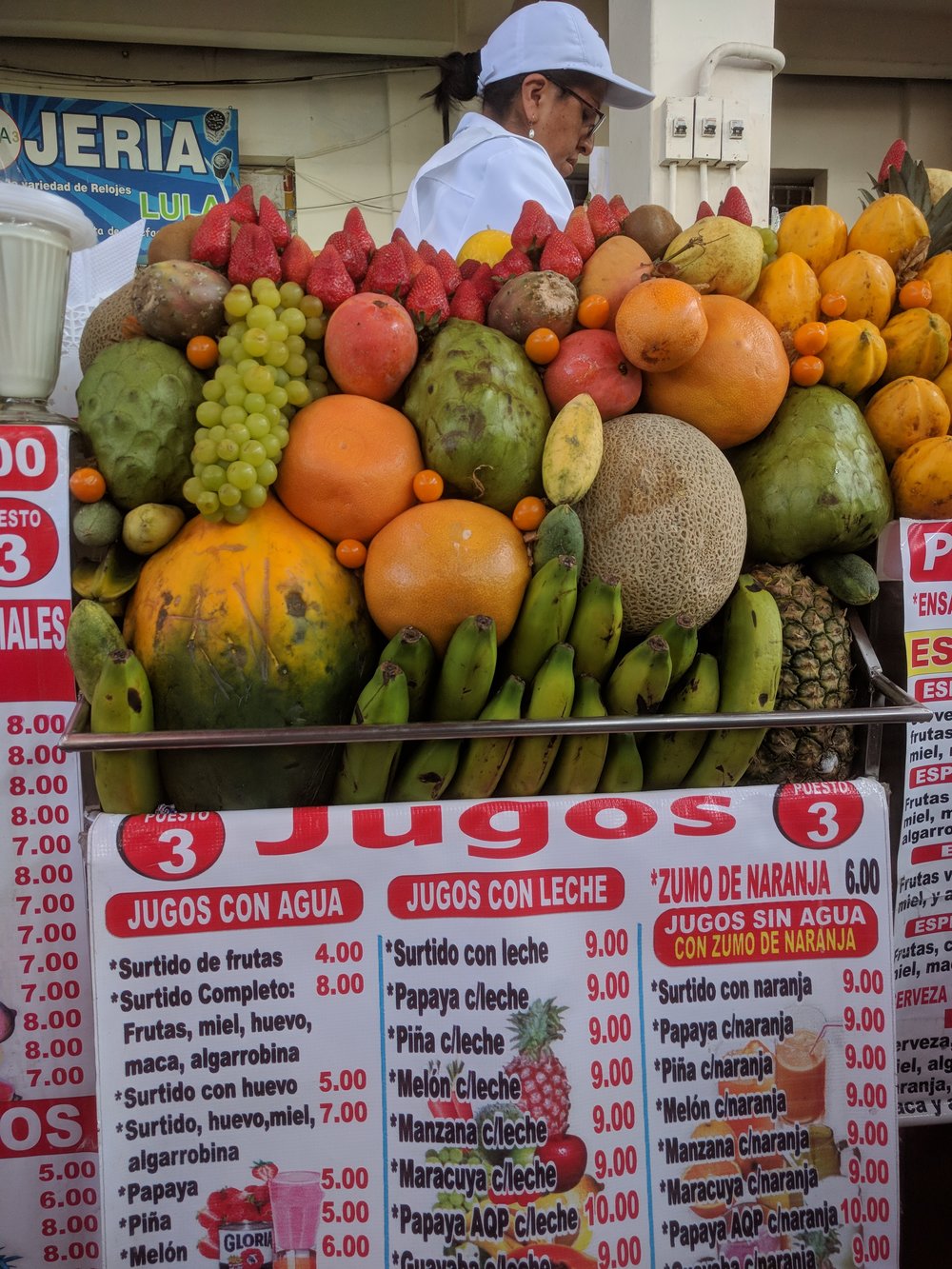 fruit stall