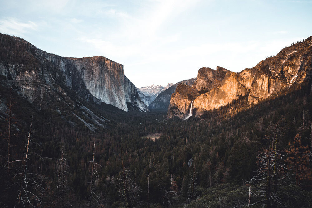 Morning Light at Yosemite National Park USA
