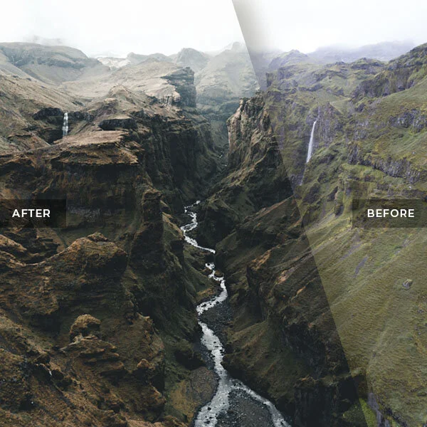 Moody Canyon in Iceland