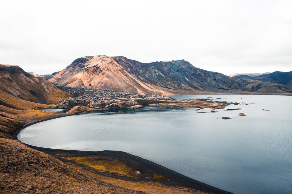 Silent Landscape in Icelandic Highlands