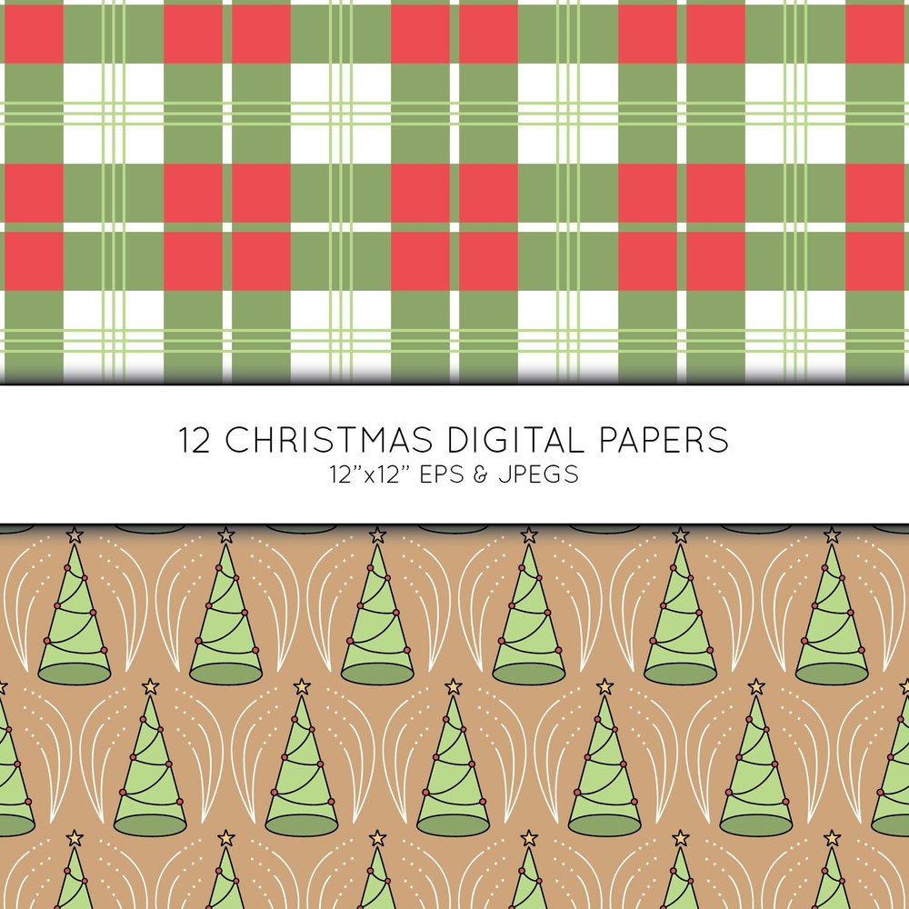 White & Gold Christmas Digital Paper Elegant Christmas and -   Holiday scrapbook  paper, Christmas scrapbook paper, Holiday scrapbook