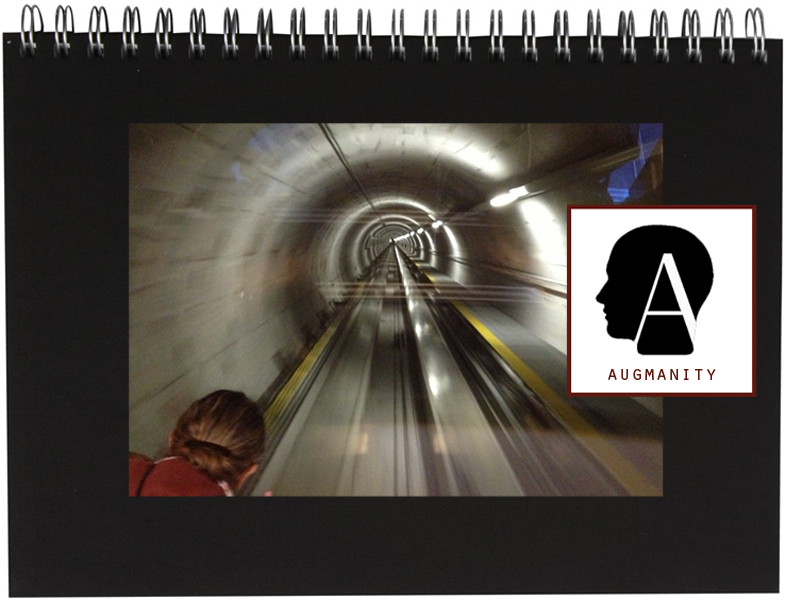 augmanity, simply stated, is using technology to put people in a place where they become more centered and in touch with themselves and those around them. as a result, people will be happier, productive and connected. augment - to make larger, increase humanity - the quality of being humane, kindness, benevolent